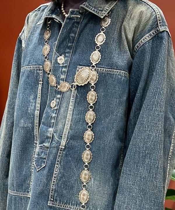 marieさんの「BEAMS WOMEN｜【別注】BUZZ RICKSON’s / USED DENIM PULLOVER」を使ったコーディネート