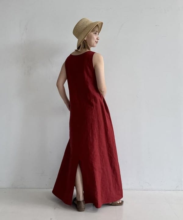 Ito_ririkaさんの「BEAMS WOMEN｜リネン 2WAY ワンピース .M」を使ったコーディネート