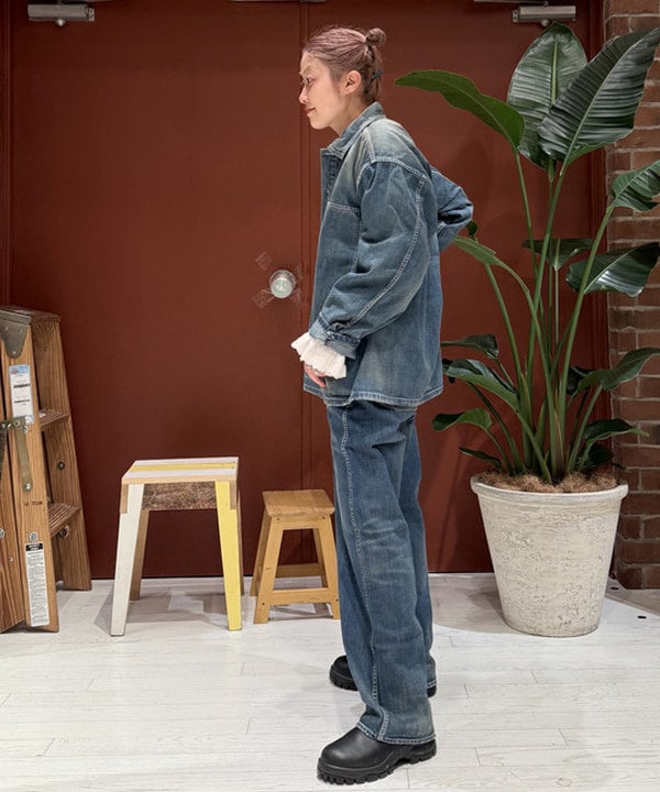 優意さんの「BEAMS WOMEN｜【別注】BUZZ RICKSON’s / USED USARMY PANTS」を使ったコーディネート