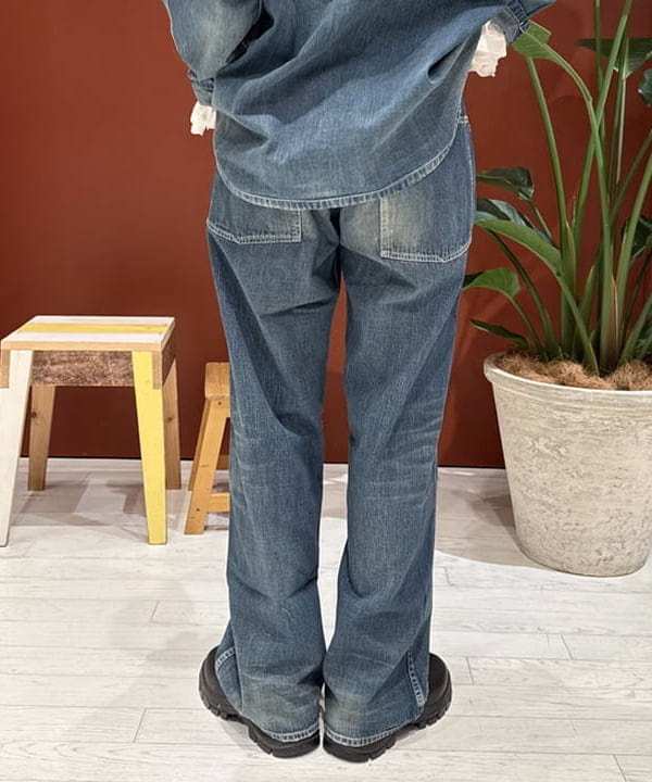 優意さんの「BEAMS WOMEN｜【別注】BUZZ RICKSON’s / USED USARMY PANTS」を使ったコーディネート