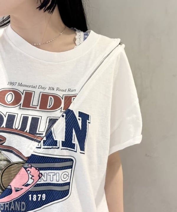 須賀さんの「BEAMS WOMEN｜ストライプ チェック スラックス」を使ったコーディネート