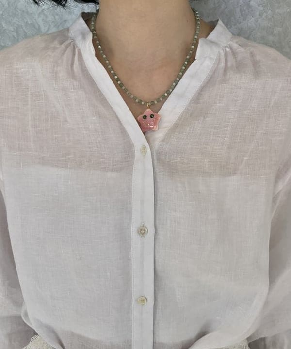 神坂 莉子さんの「BEAMS WOMEN｜レース スカーフ」を使ったコーディネート