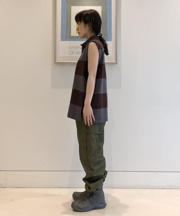 笠井 祐希さんの「BEAMS WOMEN｜ラグジャー ノースリーブ」を使ったコーディネート