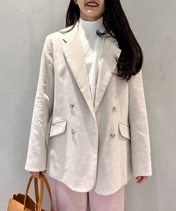 五十峯 さよさんの「BEAMS WOMEN｜AK+1 / ハイツイスト ニット」を使ったコーディネート