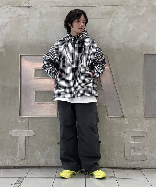 BOTT 25ss Gingham Shell Jacket