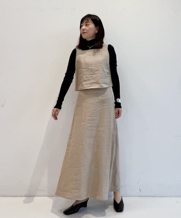 住吉　明佳さんの「BEAMS WOMEN｜【別注】Fruitsjolie / スモーキークォーツ リング」を使ったコーディネート