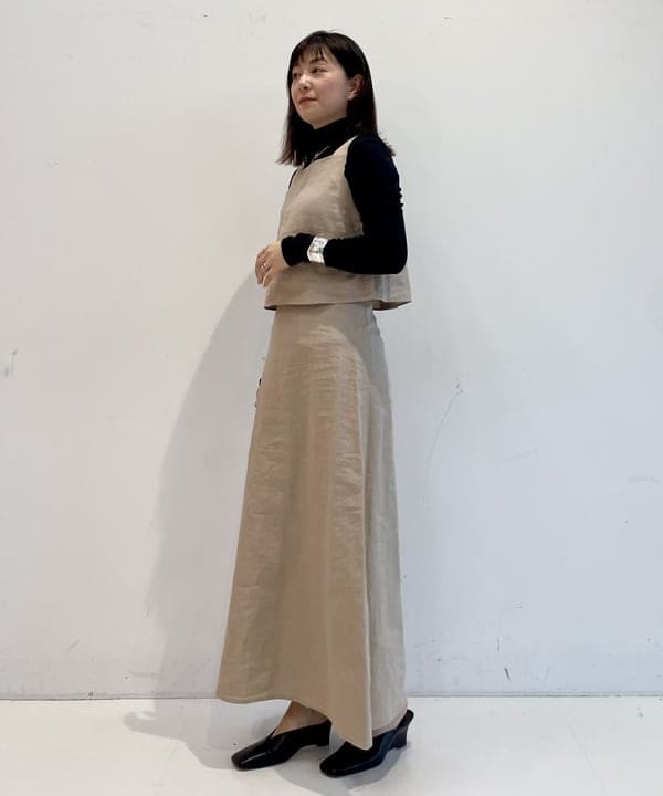 住吉　明佳さんの「BEAMS WOMEN｜【別注】Fruitsjolie / スモーキークォーツ リング」を使ったコーディネート