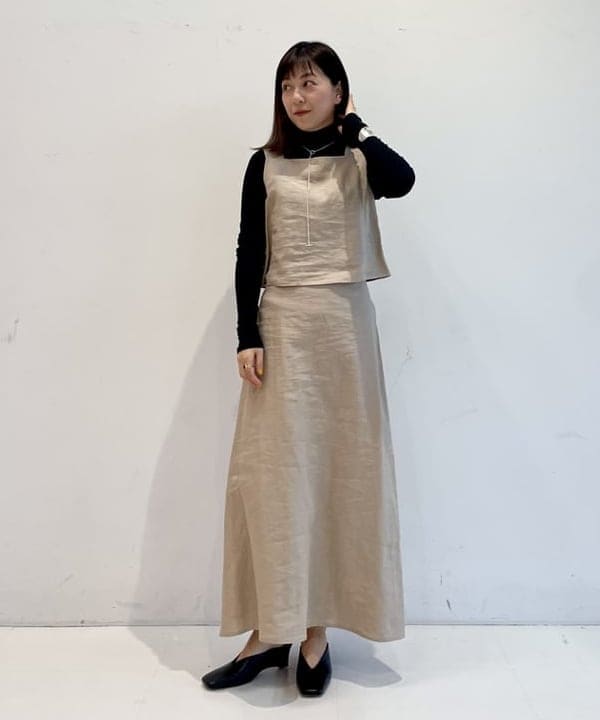 住吉　明佳さんの「BEAMS WOMEN｜【別注】Fruitsjolie / スモーキークォーツ リング」を使ったコーディネート