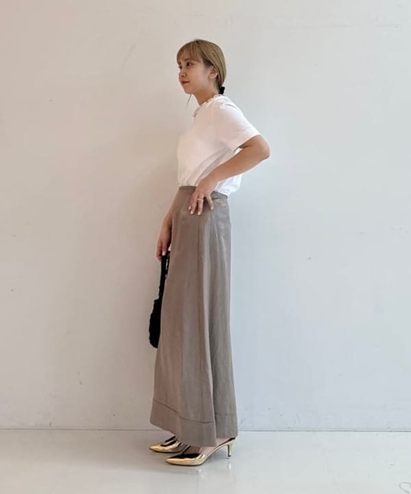 Ito_ririkaさんの「BEAMS WOMEN｜AK+1 / ビンテージ サテンスカート」を使ったコーディネート