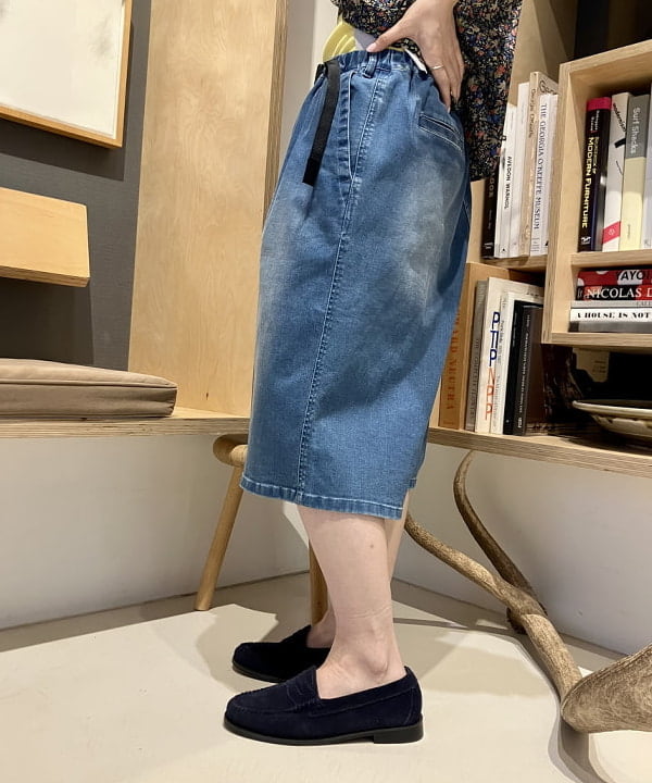 小原 もこさんの「BEAMS WOMEN｜リバティ フリル 5分袖 シャツ」を使ったコーディネート