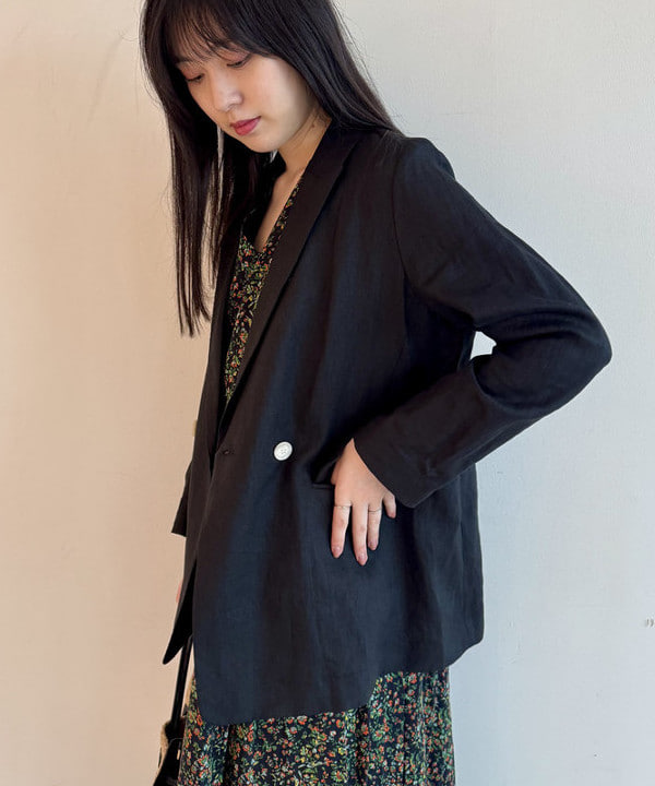 山田 千遥さんの「BEAMS WOMEN｜【別注】MARIHA / 夏の月影 プリント ワンピース」を使ったコーディネート