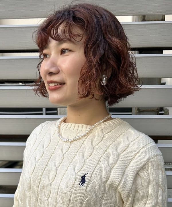 まつむさんの「BEAMS WOMEN｜淡水 パール ネックレス」を使ったコーディネート