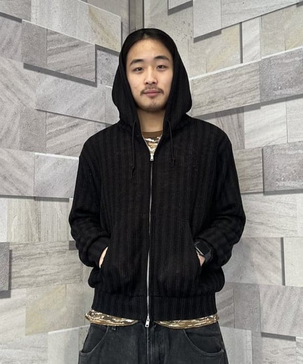 Sunnyさんの「メッシュ フーディー」を使ったコーディネート