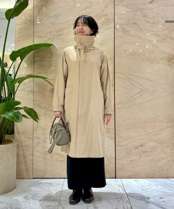 ゆうかさんの「BEAMS WOMEN｜TOFF & LOADSTONE / コロン シュリンク ハンドバッグ」を使ったコーディネート