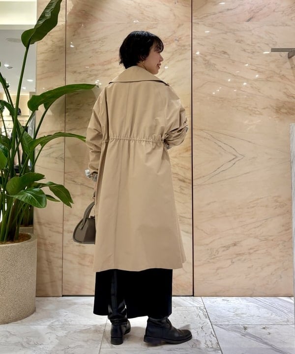 ゆうかさんの「BEAMS WOMEN｜TOFF & LOADSTONE / コロン シュリンク ハンドバッグ」を使ったコーディネート