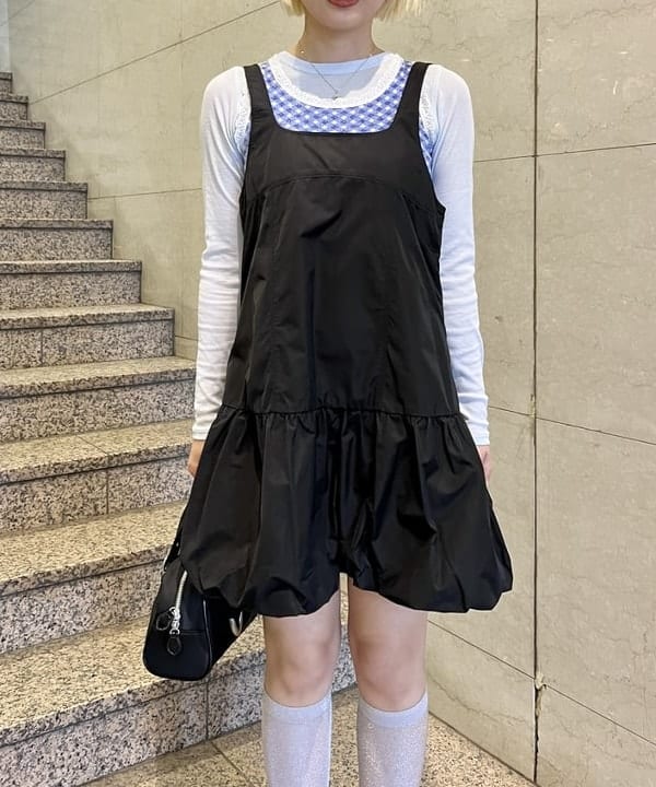 あさひさんの「BEAMS WOMEN｜ナイロン ボストン バッグ」を使ったコーディネート