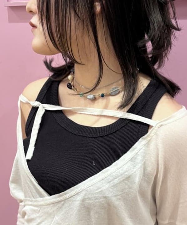 ケミオさんの「BEAMS WOMEN｜maturely / カシュクール ストラップ ロング スリーブ」を使ったコーディネート