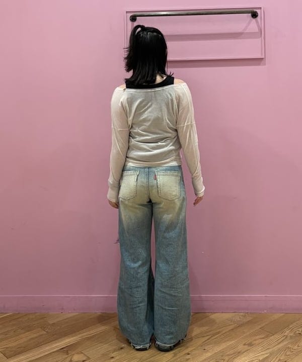 ケミオさんの「BEAMS WOMEN｜maturely / カシュクール ストラップ ロング スリーブ」を使ったコーディネート