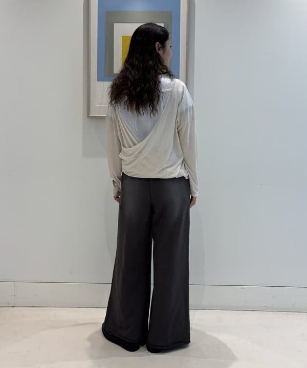 佐々木 南美さんの「BEAMS WOMEN｜ダメージ スウェット パンツ」を使ったコーディネート