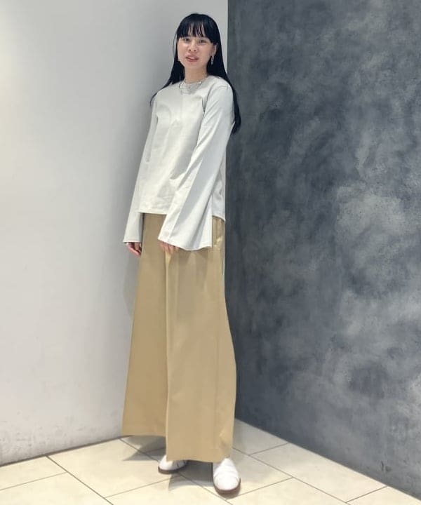 OSUMIさんの「BEAMS WOMEN｜フレアスリーブ プルオーバー」を使ったコーディネート