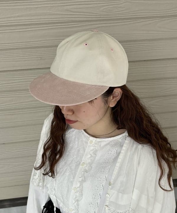 チナツさんの「BEAMS WOMEN｜WINNER CAPS / スエード & ツイル キャップ」を使ったコーディネート