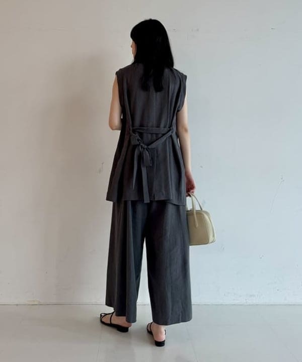 山田 千遥さんの「BEAMS WOMEN｜ポインテッド ヌードサンダル .M」を使ったコーディネート