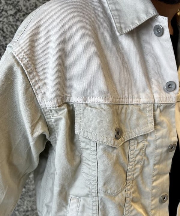 ムファサさんの「BEAMS WOMEN｜クレイジー トラッカージャケット」を使ったコーディネート