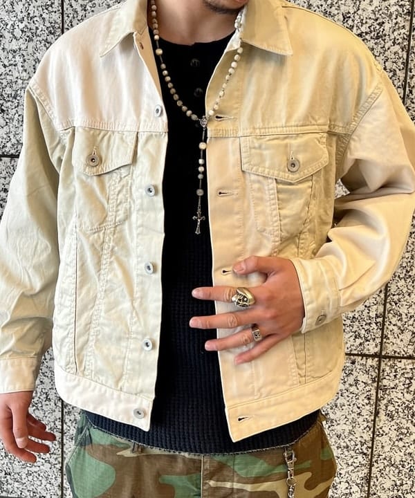 ムファサさんの「BEAMS WOMEN｜クレイジー トラッカージャケット」を使ったコーディネート