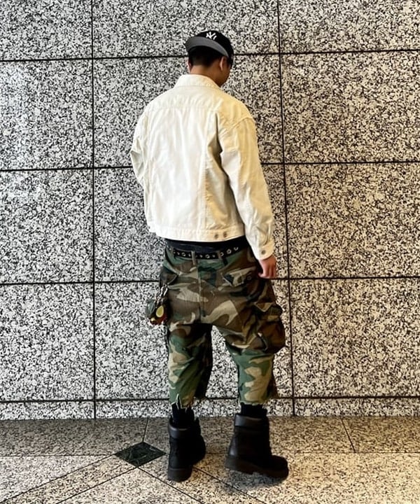 ムファサさんの「BEAMS WOMEN｜クレイジー トラッカージャケット」を使ったコーディネート