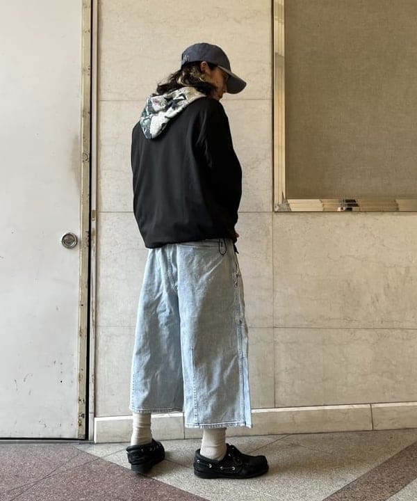 菊田 悠さんの「BEAMS WOMEN｜【別注】Champion / メッシュ ロングスリーブ Tシャツ」を使ったコーディネート