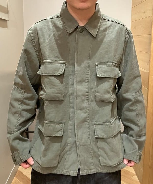 ハルさんの「BEAMS WOMEN｜REMI RELIEF × BEAMS PLUS / 別注 ミリタリー シャツ ジャケット」を使ったコーディネート