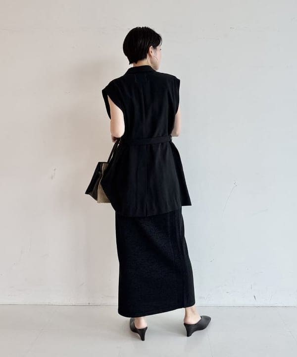 SANOさんの「BEAMS WOMEN｜和紙 コットン タイト スカート」を使ったコーディネート