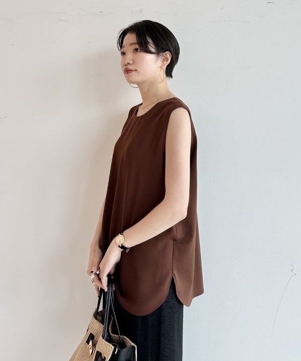 SANOさんの「BEAMS WOMEN｜和紙 コットン タイト スカート」を使ったコーディネート