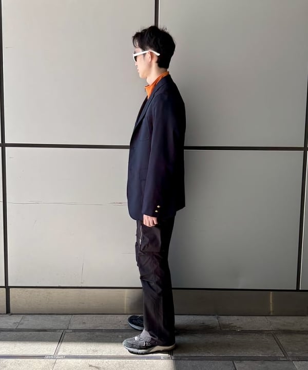 うえきんぐさんの「コンバット ウール 3ボタン ブレザー」を使ったコーディネート