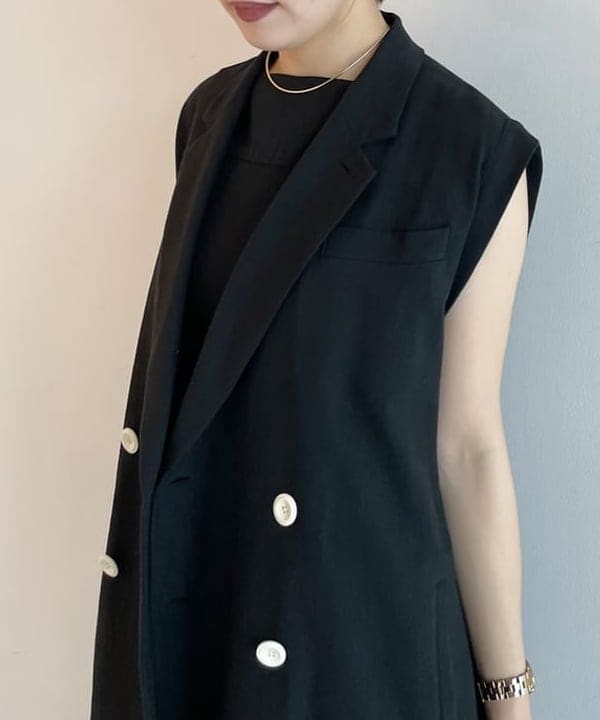 SAKAIさんの「BEAMS WOMEN｜VIOLAd&rsquo;ORO / ラフィア調 クロア バッグ」を使ったコーディネート