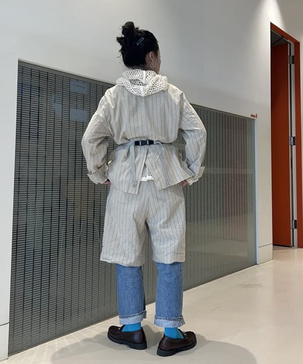 清水 彩乃さんの「BEAMS WOMEN｜【別注】Healthknit / リブ タンク セット」を使ったコーディネート