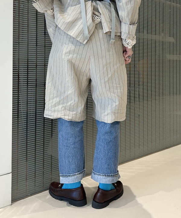 清水 彩乃さんの「BEAMS WOMEN｜【別注】Healthknit / リブ タンク セット」を使ったコーディネート