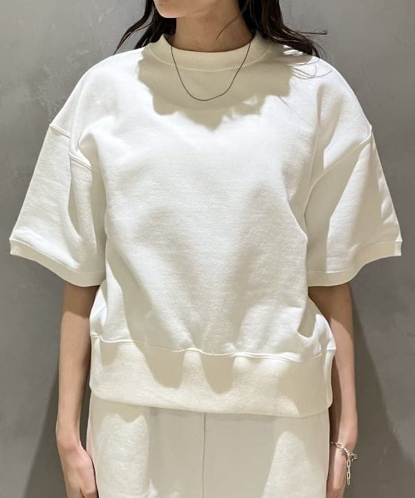 nodokaさんの「BEAMS WOMEN｜【別注】SLOANE / 裏毛 半袖 スウェット」を使ったコーディネート