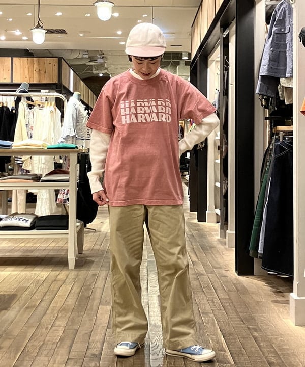 葵さんの「BEAMS WOMEN｜【別注】GOOD ROCK SPEED / カレッジ Tシャツ」を使ったコーディネート