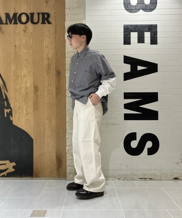 赤羽 花さんの「BEAMS WOMEN｜orSlow / ヘリンボーン ツイル サマー ファティーグ パンツ」を使ったコーディネート