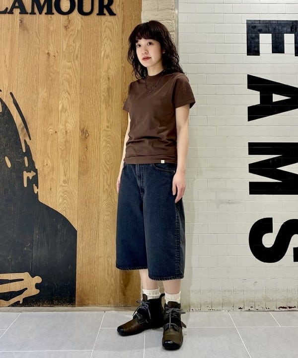 笠井 祐希さんの「BEAMS WOMEN｜スラブ ミックス ソックス」を使ったコーディネート