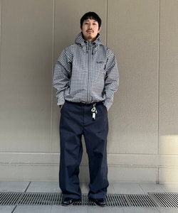 BEAMS T（ビームスT）BoTT / Gingham Shell Jacket（ブルゾン