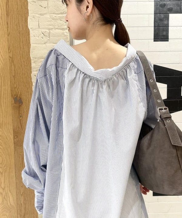 カタヤマ アヤさんの「BEAMS WOMEN｜1タック ワイド ハーフパンツ」を使ったコーディネート