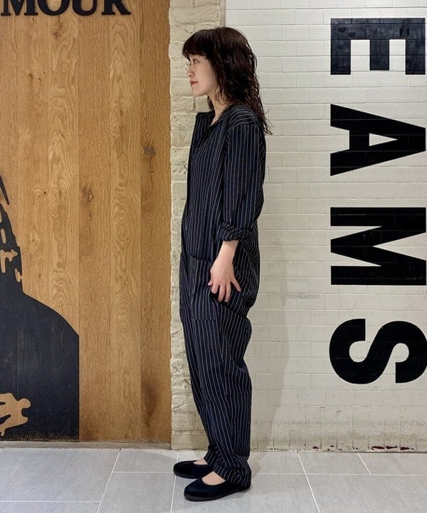 笠井 祐希さんの「BEAMS WOMEN｜BEAMS BOY / 天竺 無地 ボートネック 7分」を使ったコーディネート