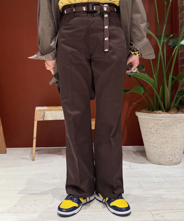 優意さんの「BEAMS WOMEN｜【別注】DICKIES / ワーク フレア パンツ」を使ったコーディネート