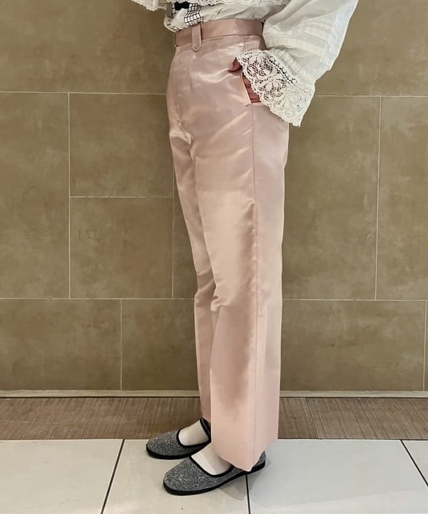 すぎやま えみさんの「ポリエステル シャンタン パンツ」を使ったコーディネート