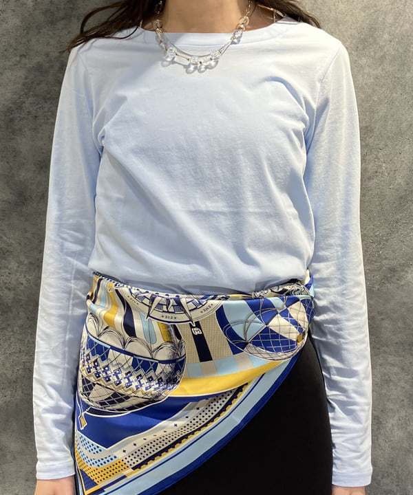 nodokaさんの「BEAMS WOMEN｜ベーシック ロングスリーブ Tシャツ」を使ったコーディネート