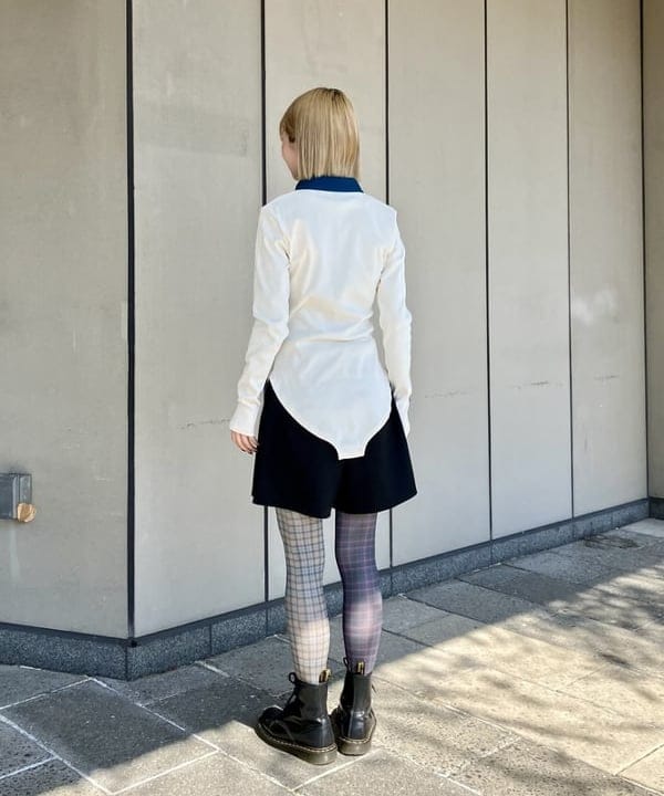 むりょさんの「BEAMS WOMEN｜【別注】PENNEY'S / ボディスーツ ヘンリーネック トップス」を使ったコーディネート