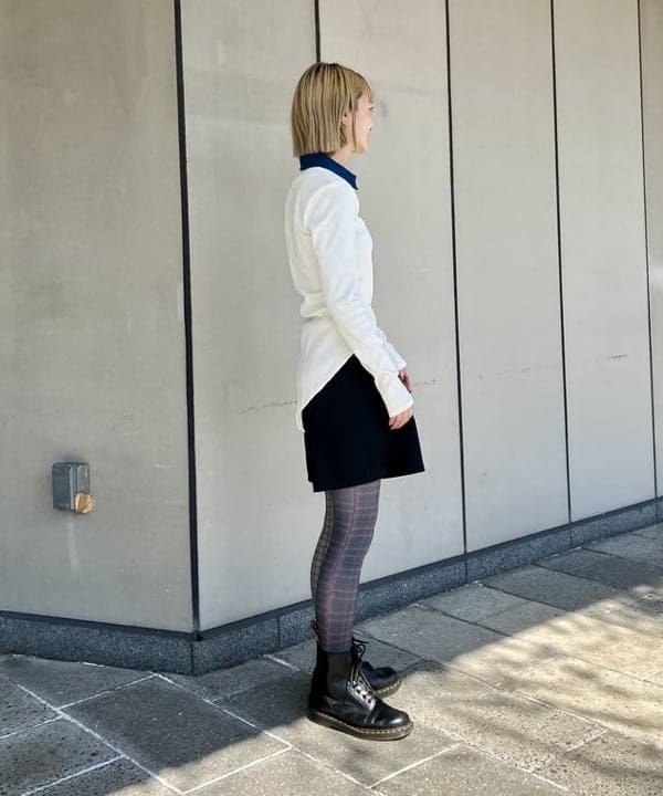 むりょさんの「BEAMS WOMEN｜【別注】PENNEY'S / ボディスーツ ヘンリーネック トップス」を使ったコーディネート