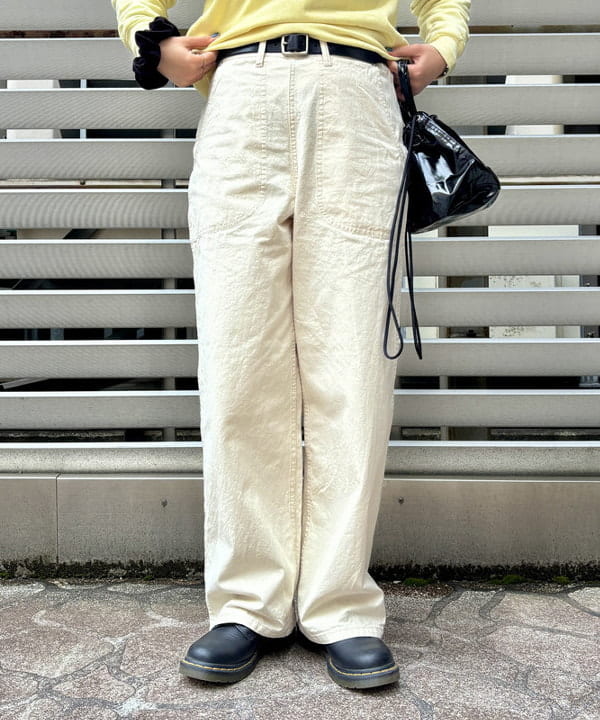 チナツさんの「BEAMS WOMEN｜ボーイ ベーシック Tシャツ」を使ったコーディネート